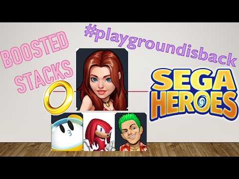 Sega Heroes - Playground With Team Gena (Axel, Knuckles, Chubei)