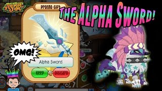 The Shopking Gets The Alpha Sword ⚔ Animal Jam's Best Item!