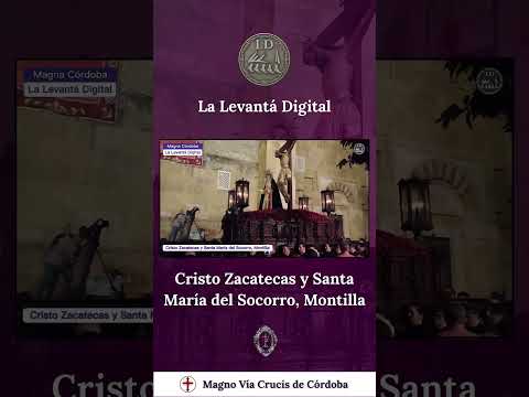 Magna 2025 - Córdoba | Cristo Zacatecas y Santa María del Socorro de Montilla en la Carrera Oficial