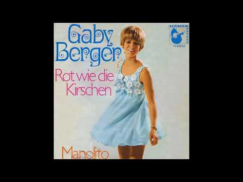 GABY BERGER - ROT WIE DIE KIRSCHEN (aus dem Jahr 1970) ORIGINALSINGLE