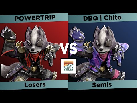 Gezzo's Smash Losers Semis - POWERTRIP (Wolf) vs Chito (Wolf) - SSBU Tournament