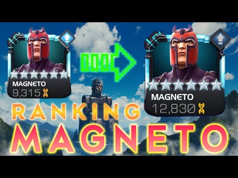 6-Star Rank 2 MAGNETO Rank-Up - Pre-Buff Champ Overhaul | Marvel Contest of Champions