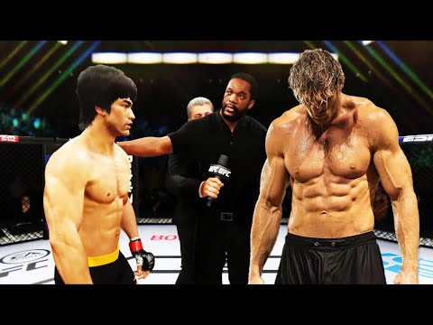 UFC 4 Bruce Lee vs. Logan Paul [EA Sports UFC 4]