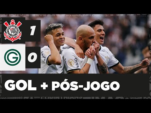 Corinthians 1 x 0 Goiás | Gol + pós-jogo | Campeonato Brasileiro 2022