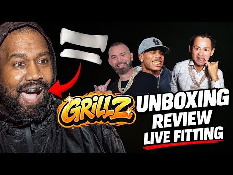 YEEZY GRILLZ UNBOXING, REVIEW + LIVE-ANPASSUNG