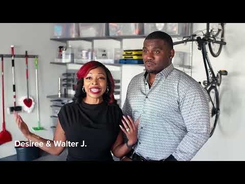 Desiree and Walter's Elfa Garage