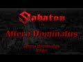 Sabaton Attero Dominatus Lyrics English Deutsch