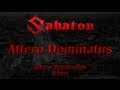 Sabaton - Attero Dominatus (Lyrics English ...