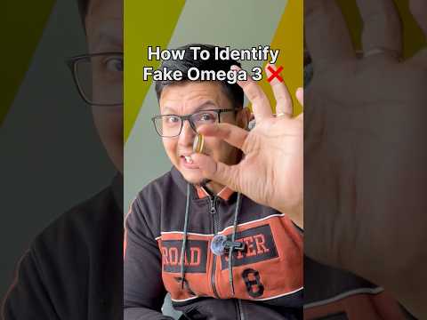 How To Identify Fake Omega 3 ❌