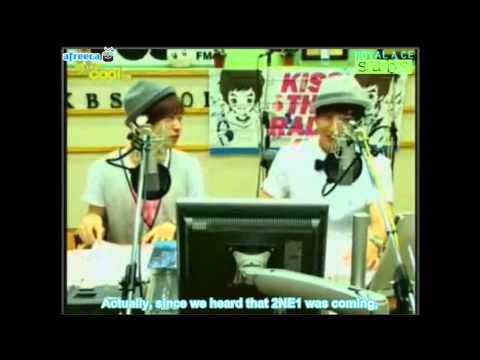 2NE1's awkward & cute interactions with KPOP Male Idols Part 1