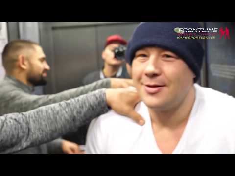 Ismar "Balkan Bull" Blagoje Frontline Muay Thai @ Cage Warriors 100