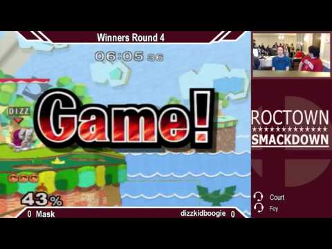 Roctown Smackdown - Melee - Winners Quarters - Mask vs dizzkidboogie