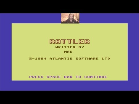 Lukozer Retro Game Review - 533 - Rattler - Commodore 64