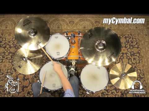 Sabian 16" AAX Dark Crash Cymbal - Brilliant - 941g (21668XB-1062216L)