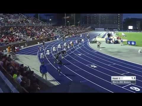 Christian Coleman 200m PR (19.85/-0.5) (2017 NCAA East Prelims)