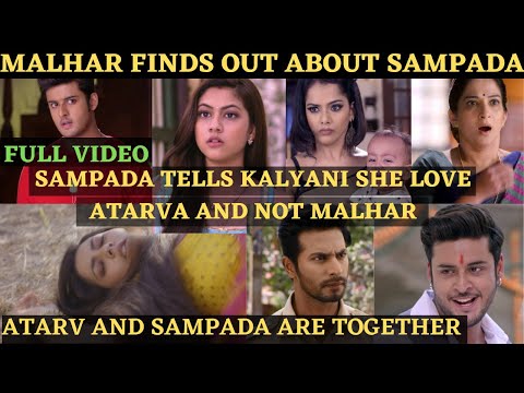 Big Shocker! Malhar Learns The Truth About Sampada And Atahrva Is Exposed!!! |My heart Knows Update|