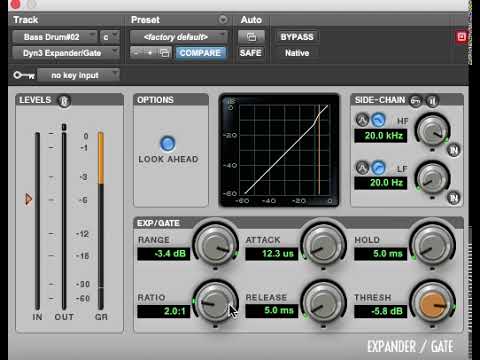 Expander/Limiter- Range