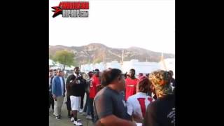 Popular rapper Lil Uzi Vert ran into rapper Reese LAFLARE after Reese recently dropped a diss song b