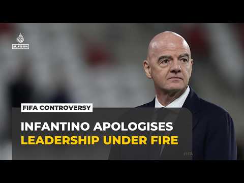Infantino apologises for World Cup plan as UEFA calls for reforms and new FIFA president