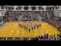 Tomball Memorial High School Silver Stars Senior year jazz pep rally
