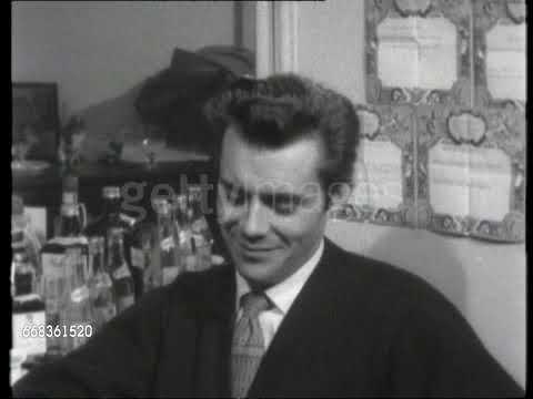 Dirk Bogarde interviewed by Barbara Mandell in 1955