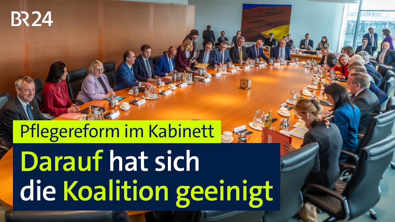 Pflegereform im Kabinett: Darauf hat sich die Koalition geeinigt | BR24