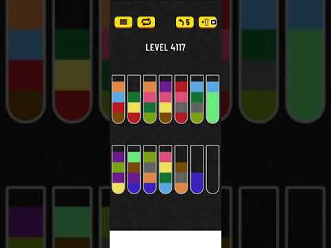 water sort puzzle level 4117