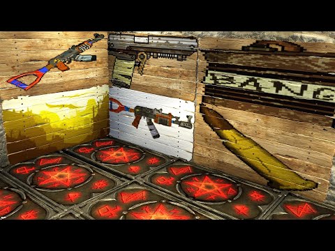 RAIDING an ORGANIZED PROFESSIONAL RUST ARTIST's BUNKER...