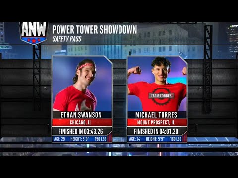 Power Tower: Ethan Swanson vs Michael Torres (Safety Pass) - Episode 12