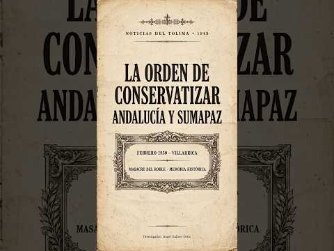 La Conservatización a Sangre y Fuego: Chulavitas en el Tolima y Villarrica 1949 1950