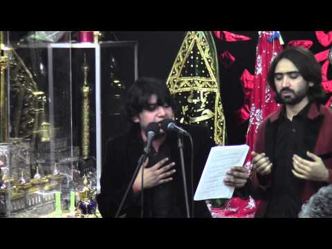 Asad Abbas (Nephew of Hasan Sadiq) - Noha Khwani at Astaana-e-Zehra - 1/3/14