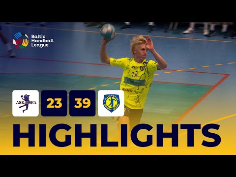 Highlights: ASK Zemessardze/LSPA - Viljandi HC | BHL 23/24