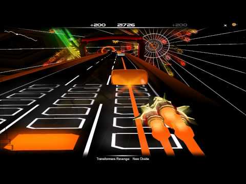 Audiosurf New Divide - Linkin Park HD 1080p - Transformers 2 Ost