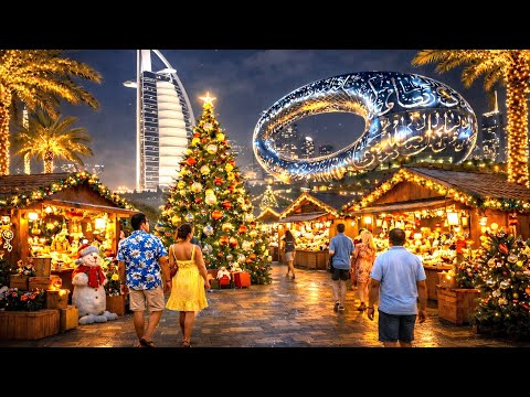 Christmas Market in Dubai?! The Most Unexpected Christmas Market in the World!