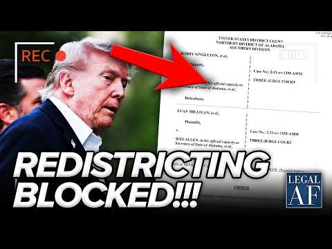 🚨 Trump HIT with RULING HE FEARED in Alabama Redistricting Scheme