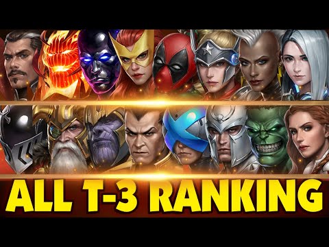 All T-3 Ranking 6.4 With All T-3 Animation - MARVEL Future Fight