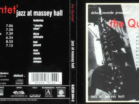 bud powell charlie parker mingus dizzi gillespie max roach jazz at massey hall
