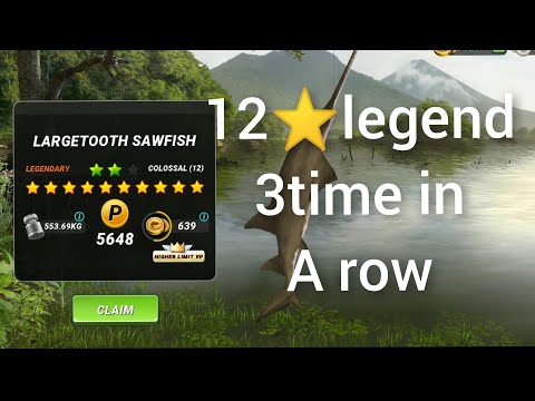Fishing Clash - Catch Legendary fish at 12star 3 times in a row (hard things to do)