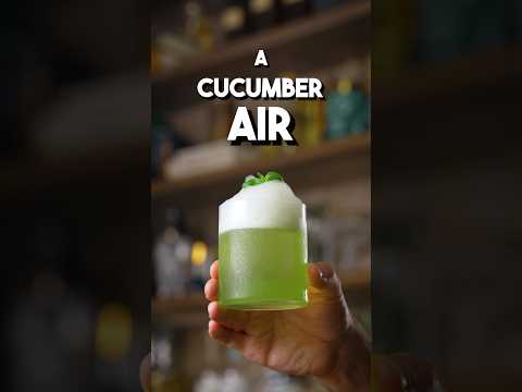 Cucumber Air - Best Cocktail Garnish