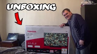 Unboxing Toshiba 43 Inch Smart 4K 43UK3163DB LED UHD TV (2021)