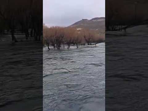 Crecida del río chimehuin ,Junín de los Andes #travel #viralvideo