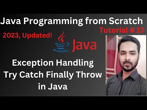 Learn Tutorial 17 Exception Handling in Java | Try Catch Finally Throw ...