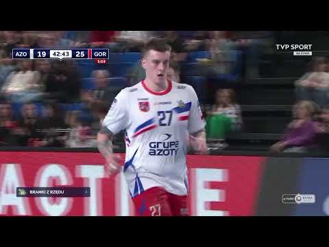 Azoty-Puławy - Górnik Zabrze 30:34 (12:16) - skrót TVP Sport