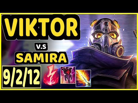 INNAXE (VIKTOR) vs SAMIRA - 9/2/12 KDA BOTTOM ADC CHALLENGER GAMEPLAY - EUW