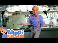 Blippi Learns About Planes At The London RAF Museum Educational Videos For Kids