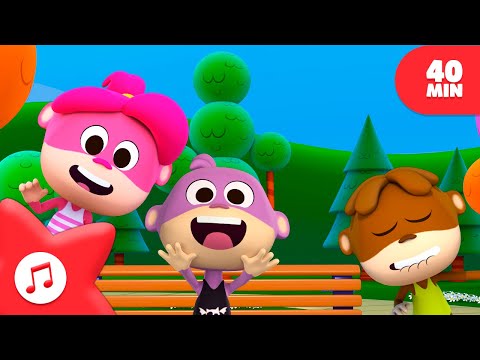 ¡Chulo como un Mono! 🐵 El Mono Chulo y mas canciones del Zoo🐒 MIX 🌈 PARA NIÑOS |  Canciones del Zoo