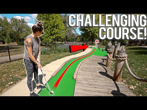 This Mini Golf Course is WAY HARDER than we expected…
