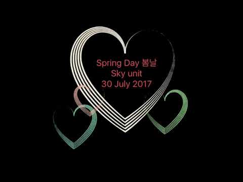 170730 Spring day (봄날) Ver. Unit Sky 소년24