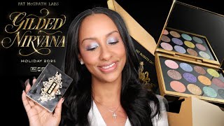 Pat McGrath Gilded Nirvana Palette Holiday 2025 | 3 Looks + Swatches & Review | Mo Makeup Mo Beauty