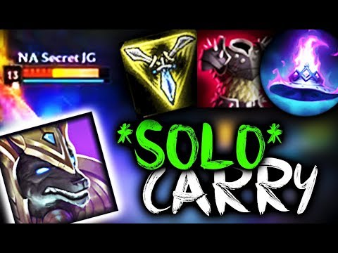 SirhcEz - HUGE NASUS SINGLE-HANDEDLY CARRIES TEAMMATES INTO 2018